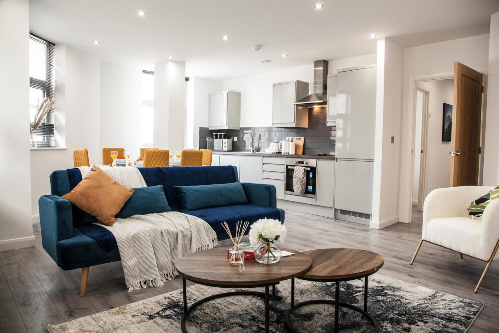 Cityscape 2-br - Leicester's Premier Urban Retreat Apartment